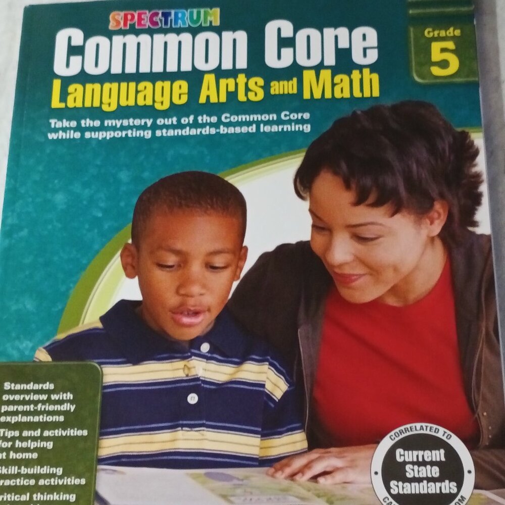 Spectrum Common Core Language Arts and Math, Grade 5 (Paperback)